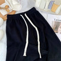 Draping Effect Lazy And High-looking Glutinous Rice Casual Pants