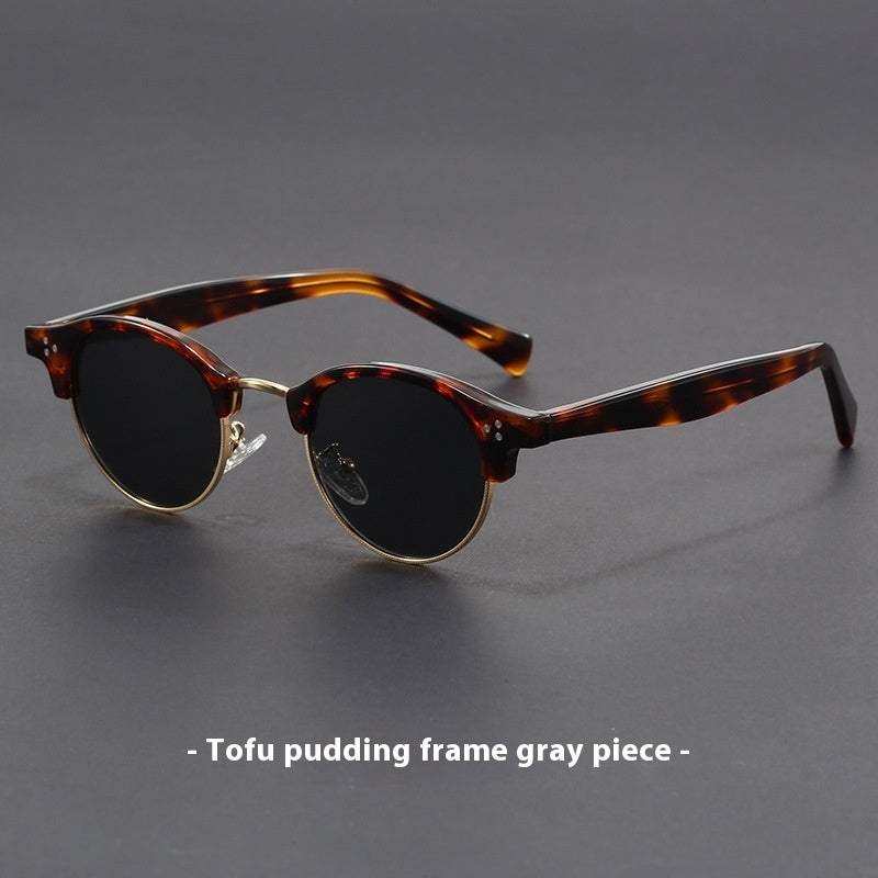 Korean Style Trendy Small Face Myopic Sunglasses Women