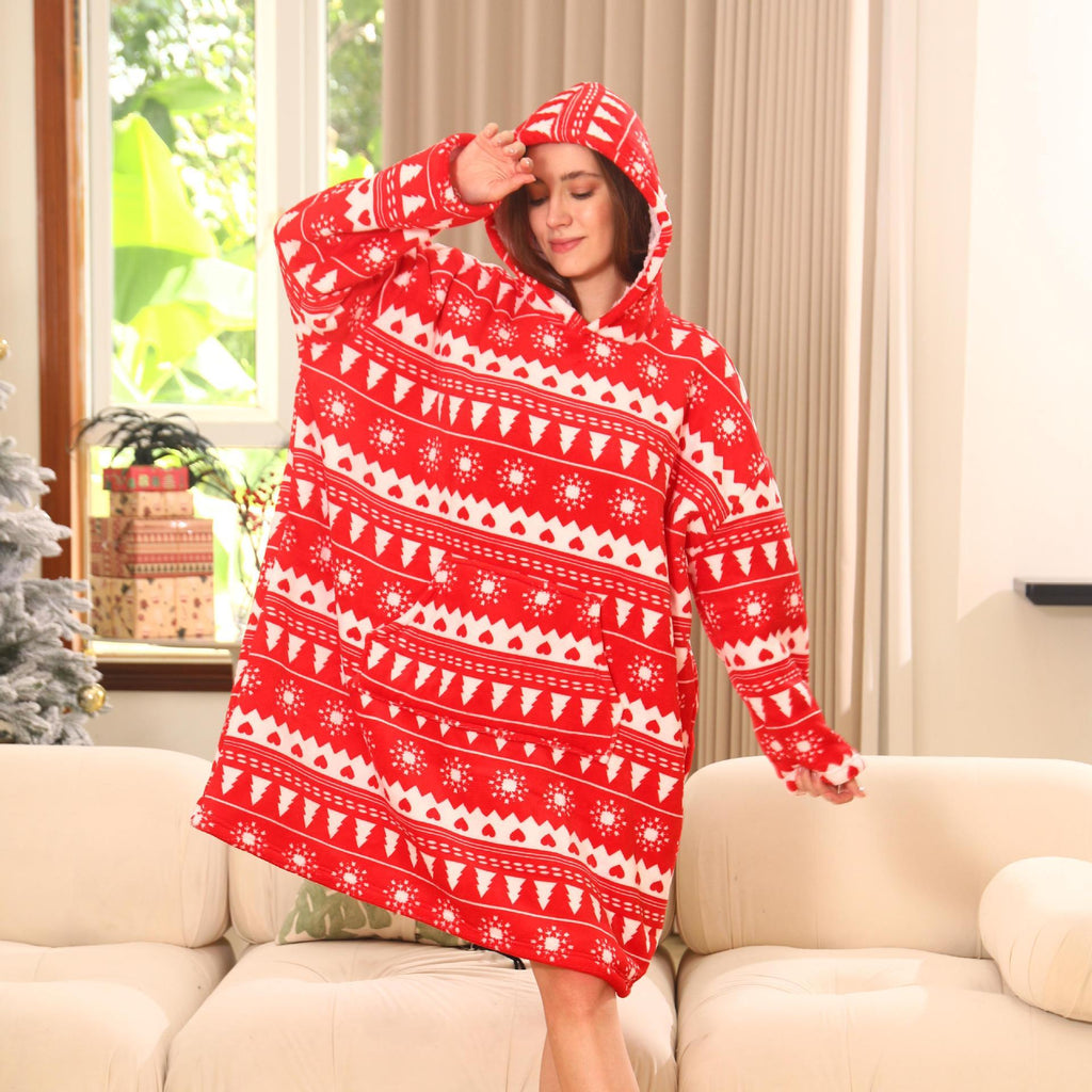 Youth Plus Size Pajamas Style Pullover