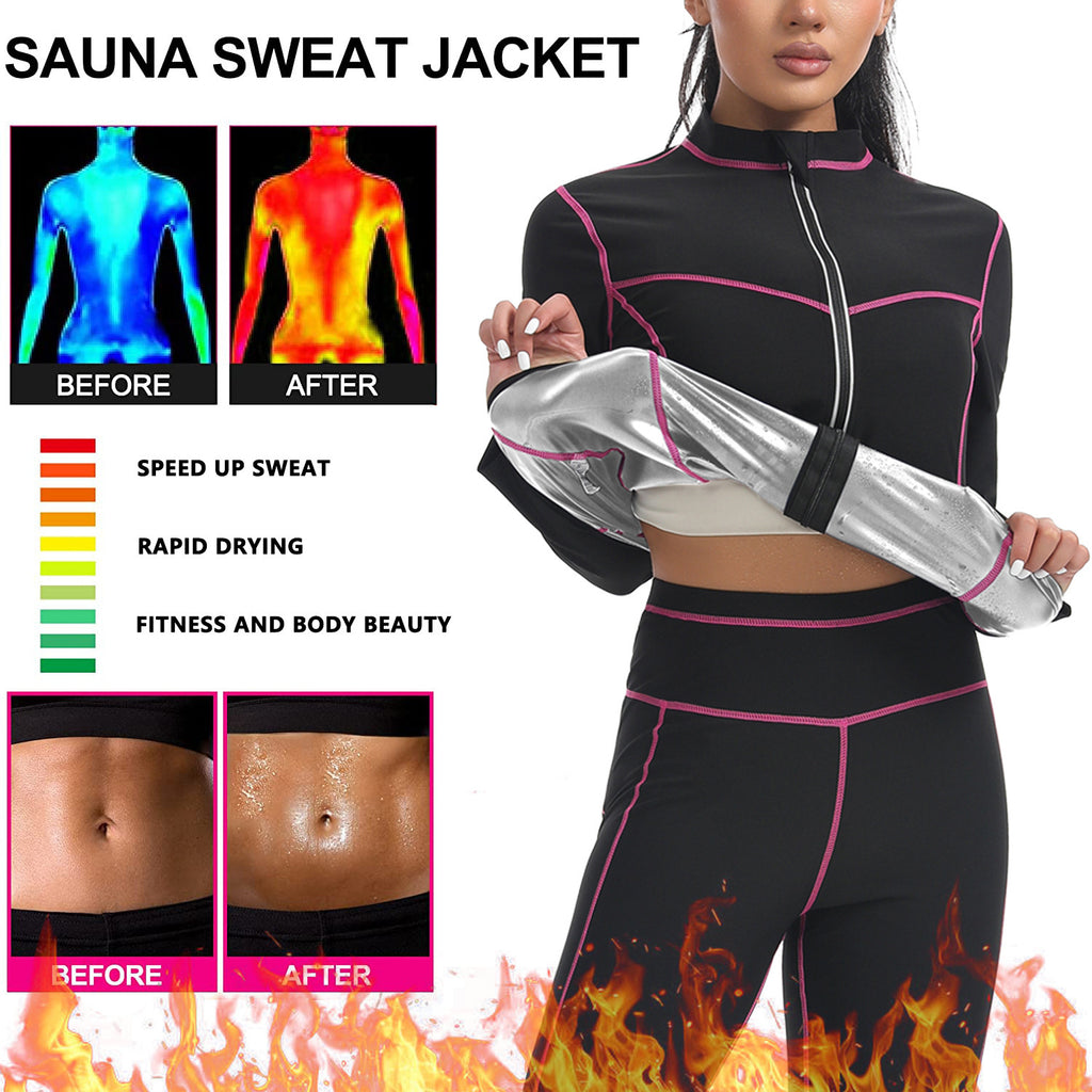 Women's Body Shaping Skinny Burst Into Sweat Suit