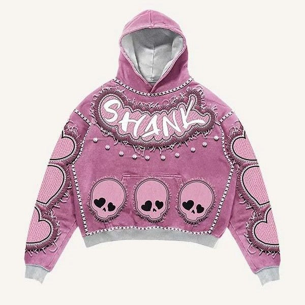 Fashion Casual Printed Polyester Sweater