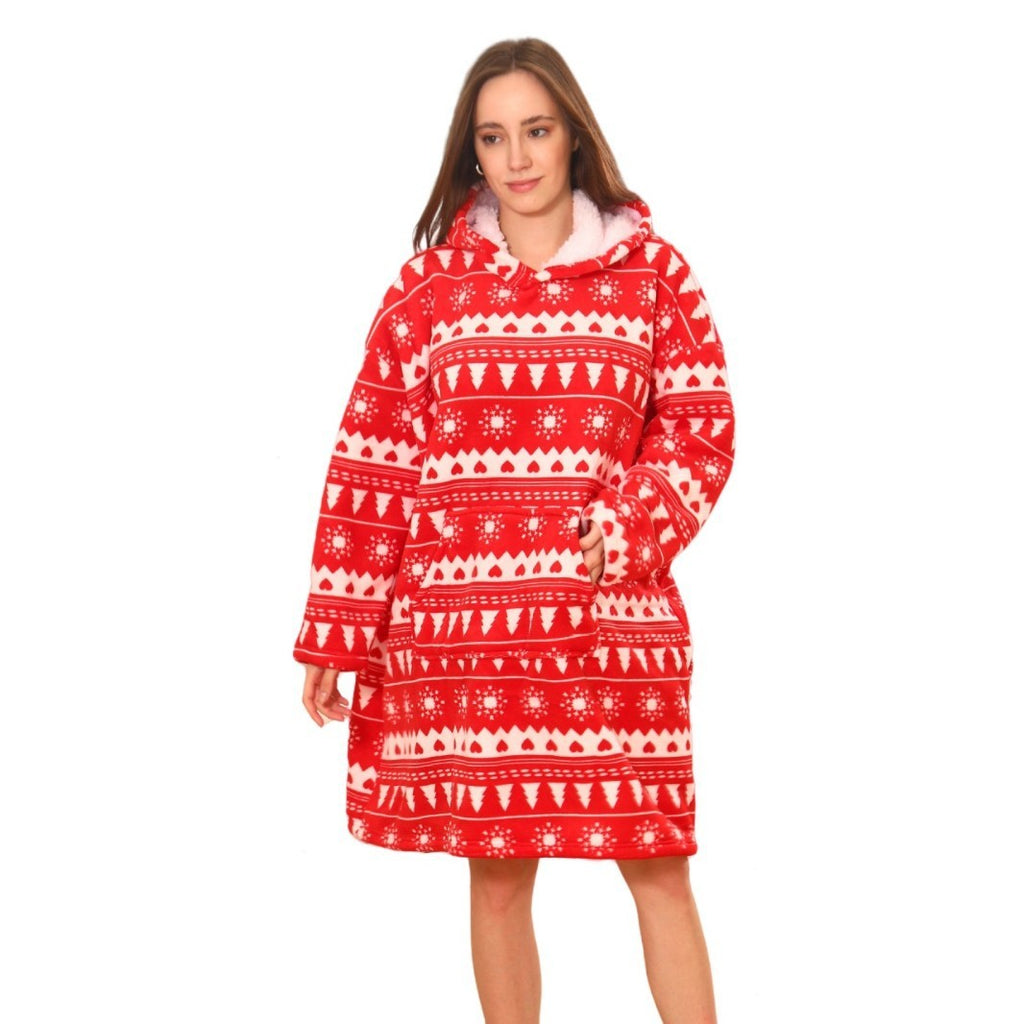 Youth Plus Size Pajamas Style Pullover