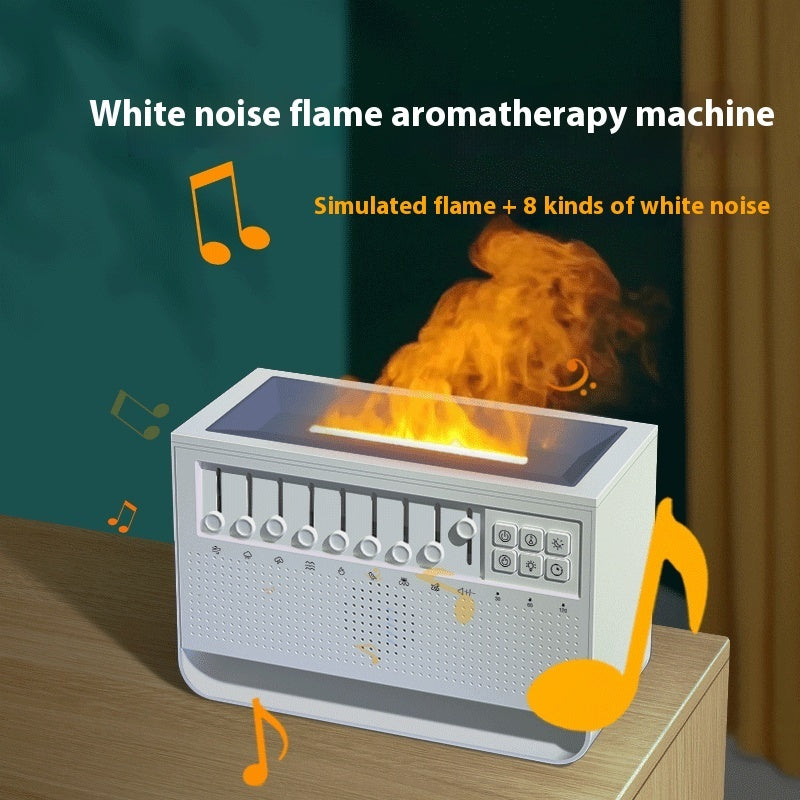 New White Noise Flame Aroma Diffuser