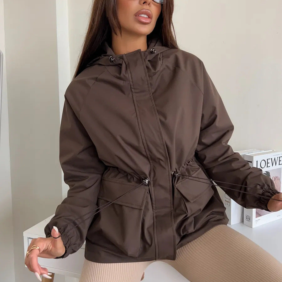 Casual Fashion Women's Shell Jacket Long Sleeve