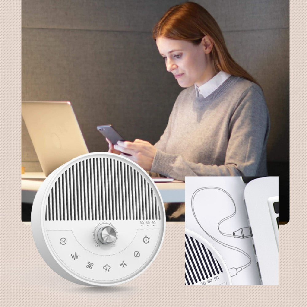 White Noise Sleep Instrument Speaker Bluetooth Storage