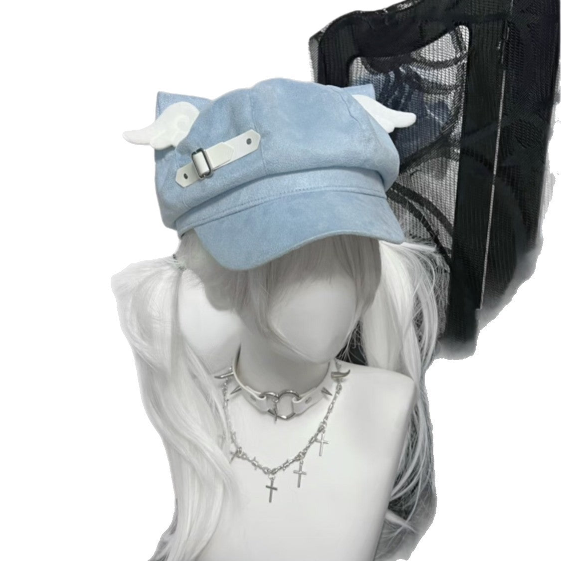 Cat Ears Beret Children Sweet Cool Soft Cutie Cute