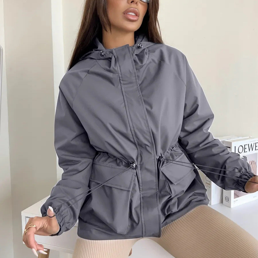 Casual Fashion Women's Shell Jacket Long Sleeve