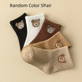 Cute Embroidered Waist High Elastic Socks