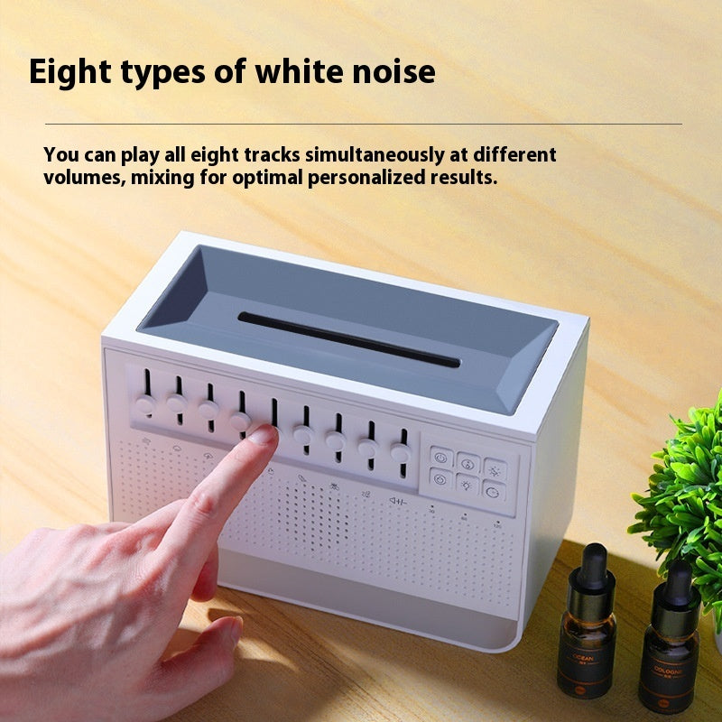 New White Noise Flame Aroma Diffuser