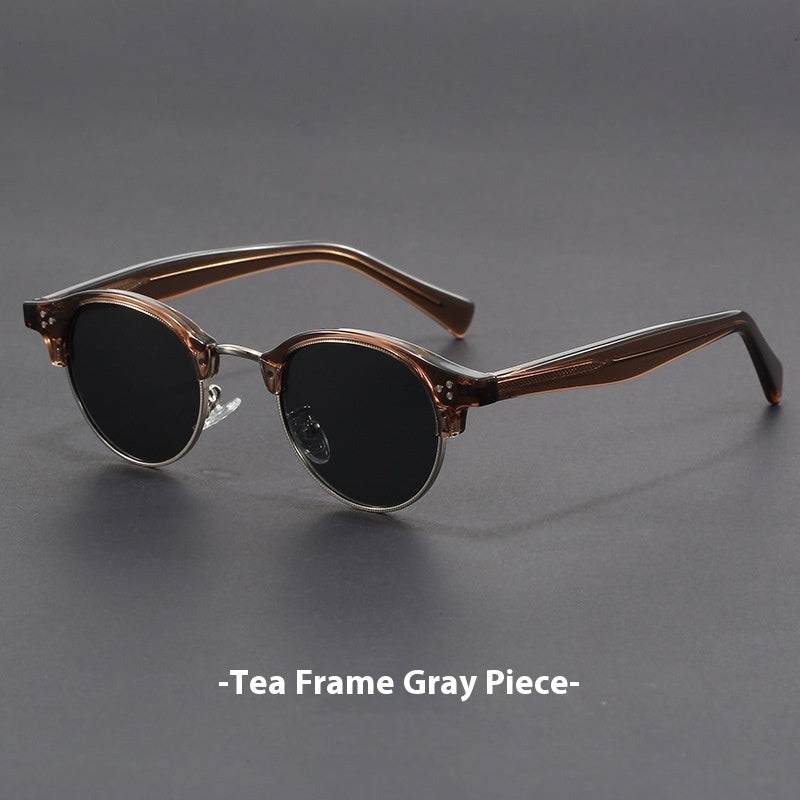Korean Style Trendy Small Face Myopic Sunglasses Women